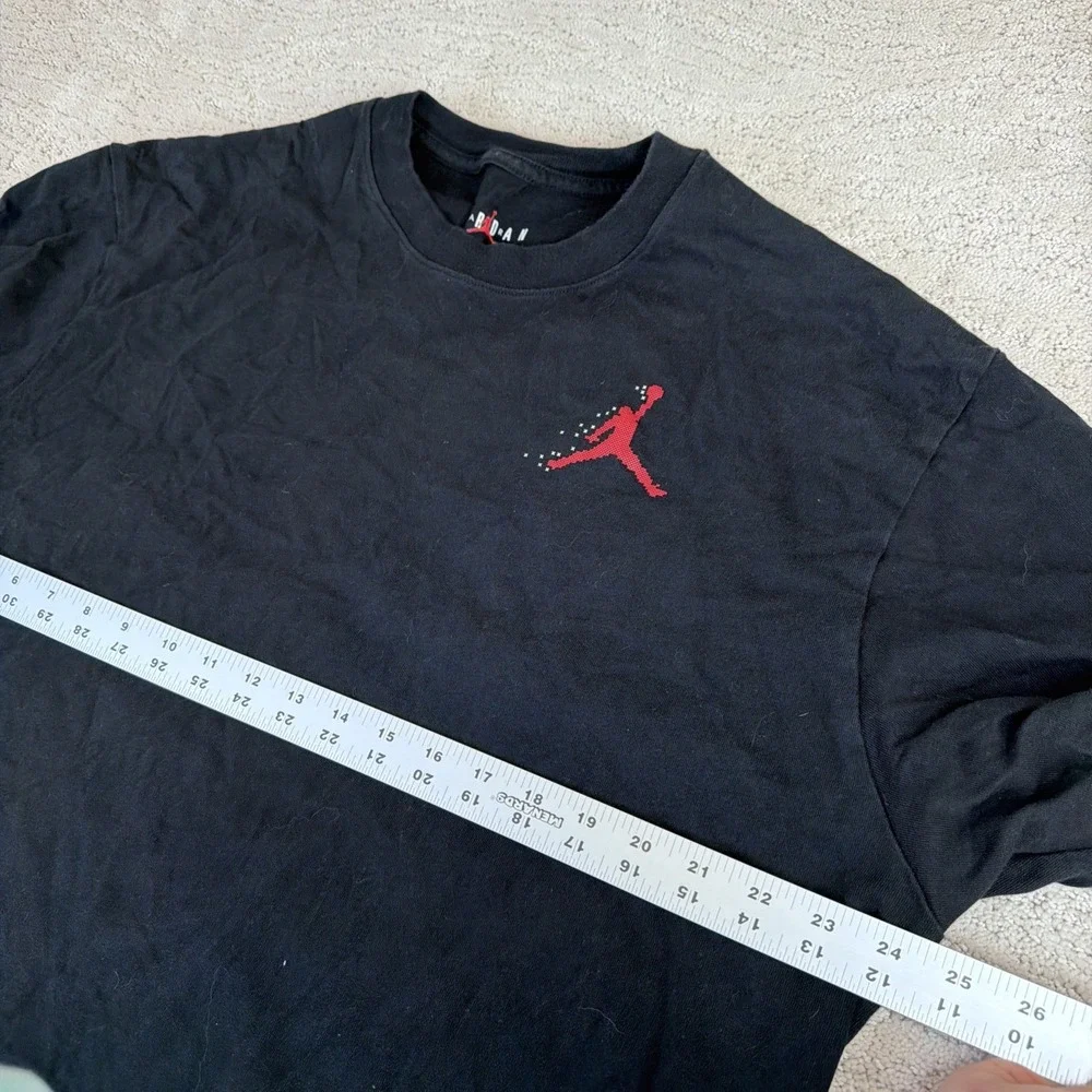 Men's Jordan Flight Essential‎ XL AJ1 Short Sleeve Tshirt  Textured